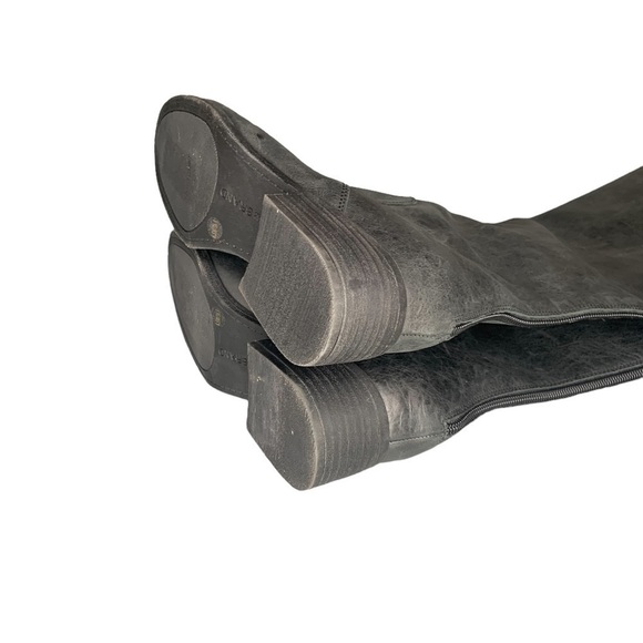 Lucky Brand Women's Lanesha Equestrian Boot Black Size 6.5 - Picture 7 of 9